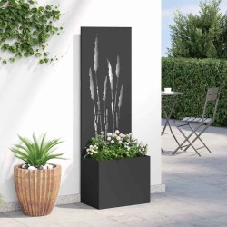 Écran de confidentialité de jardin Fretwork Noir 50 x 150 cm 537401537401