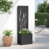 Écran de confidentialité de jardin Fretwork Noir 50 x 150 cm 537401537401