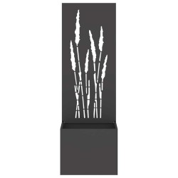 Écran de confidentialité de jardin Fretwork Noir 50 x 150 cm 537401537401