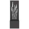 Écran de confidentialité de jardin Fretwork Noir 50 x 150 cm 537401537401