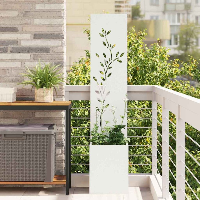 Écran de confidentialité de jardin Blanc 32 x 32 x 150 cm 537408537408