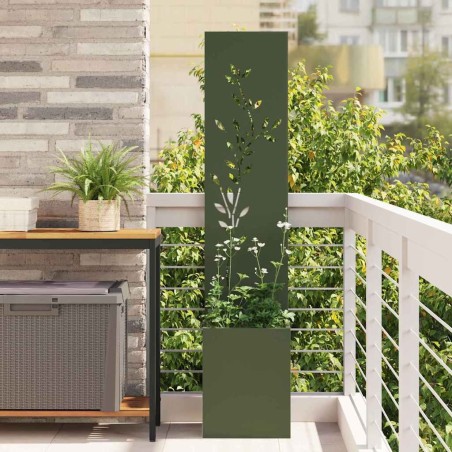 Écran de confidentialité de jardin Vert olive 32 x 32 x 150 cm 537411537411