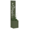 Écran de confidentialité de jardin Vert olive 32 x 32 x 150 cm 537411537411