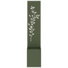 Écran de confidentialité de jardin Vert olive 32 x 32 x 150 cm 537411537411