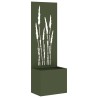 Écran de confidentialité de jardin Vert olive 50 x 150 cm 537414537414