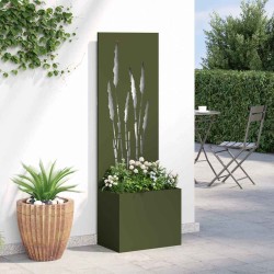 Écran de confidentialité de jardin Vert olive 50 x 150 cm 537414537414
