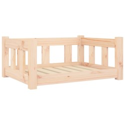 Lit pour chien 65,5x50,5x28 cm Bois de pin solide 537416537416