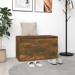 Banc d'entrée 80x40x45 cm Chêne fumé Bois d'ingénierie 537420537420