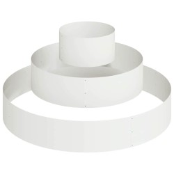 Cache-pot de jardin Blanc 120 x 120 x 20 cm 537422537422