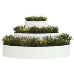 Cache-pot de jardin Blanc 120 x 120 x 20 cm 537422537422