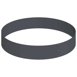 Cache-pot de jardin Anthracite 120 x 120 x 20 cm 537424537424