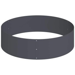 Cache-pot de jardin Anthracite 120 x 120 x 20 cm 537424537424