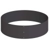 Cache-pot de jardin Noir 120 x 120 x 20 cm Acier laminé à froid 537425537425