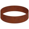 Cache-pot de jardin Marron 90 x 90 x 20 cm Acier patiné 537427537427