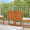 Table de bistro 90x50x75 cm Bois d'acacia massif 537435537435