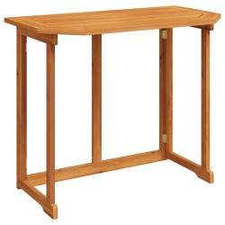 Table de bistro 90x50x75 cm Bois d'acacia massif 537435537435