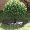 adapté pour anneaux d'arbre plats 5 pcs Noir Ø40 / 70 cm Acier 537436537436