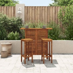 Table de bar 110 x 50 x 105 cm Bois d'acacia massif 537437537437