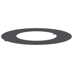 adapté pour anneau d'arbre plat Noir Ø40 / 70 cm Acier 537439537439