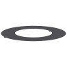 adapté pour anneau d'arbre plat Noir Ø40 / 70 cm Acier 537439537439