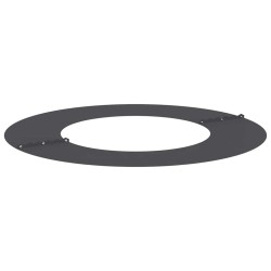 adapté pour anneau d'arbre plat Noir Ø40 / 70 cm Acier 537439537439