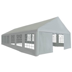 Tissu de tente sans cadre Gris 12 x 6 m PE 537442537442