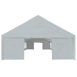 Tissu de tente sans cadre Gris 12 x 6 m PE 537442537442