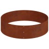Cache-pot de jardin Marron 120 x 120 x 20 cm Acier patiné 537443537443