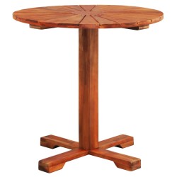 Table de bistro 70x70 cm Bois d'acacia massif 537444537444