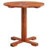Table de bistro 70x70 cm Bois d'acacia massif 537444537444