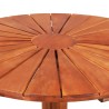 Table de bistro 70x70 cm Bois d'acacia massif 537444537444