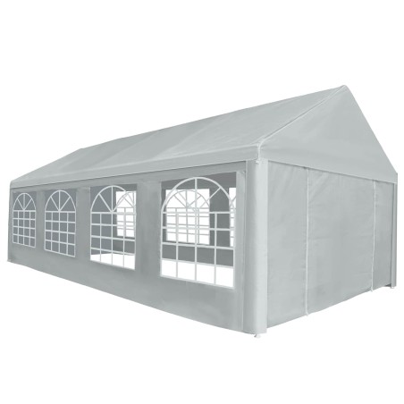 Tissu de tente sans cadre Gris 8 x 4 m PE 537446537446