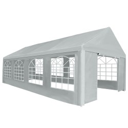 Tissu de tente sans cadre Gris 8 x 4 m PE 537446537446