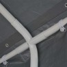 Tissu de tente sans cadre Gris 8 x 4 m PE 537446537446