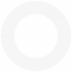 adapté pour anneau d'arbre plat Blanc Ø50 / 80 cm Acier 537448537448
