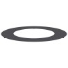 adapté pour anneau d'arbre plat Noir Ø50 / 80 cm Acier 537450537450