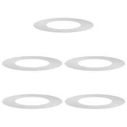 adapté pour anneaux d'arbre plats 5 pcs Argent Ø40 / 70 cm 537453537453