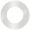 adapté pour anneaux d'arbre plats 5 pcs Argent Ø40 / 70 cm 537453537453