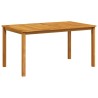 Table de jardin 150x90x74 cm Bois d'acacia massif 537454537454