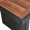 Table de jardin 240x90x74 cm Résine tressée et bois d'acacia 537457537457
