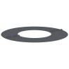adapté pour anneau d'arbre plat Anthracite Ø30 / 60 cm Acier 537459537459
