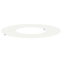 adapté pour anneau d'arbre plat Blanc Ø30 / 60 cm Acier 537464537464
