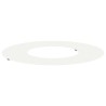 adapté pour anneau d'arbre plat Blanc Ø30 / 60 cm Acier 537464537464