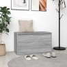 Banc d'entrée 80x40x45 cm Sonoma gris Bois d'ingénierie 537468537468