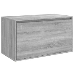 Banc d'entrée 80x40x45 cm Sonoma gris Bois d'ingénierie 537468537468