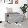 Banc d'entrée 80x40x45 cm Sonoma gris Bois d'ingénierie 537468537468
