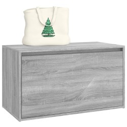 Banc d'entrée 80x40x45 cm Sonoma gris Bois d'ingénierie 537468537468