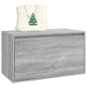 Banc d'entrée 80x40x45 cm Sonoma gris Bois d'ingénierie 537468537468