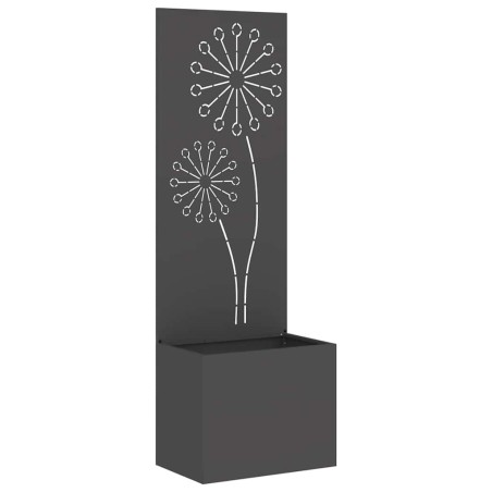 Écran de confidentialité de jardin Fretwork Noir 50 x 150 cm 537470537470