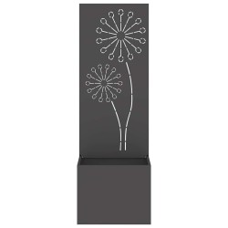 Écran de confidentialité de jardin Fretwork Noir 50 x 150 cm 537470537470